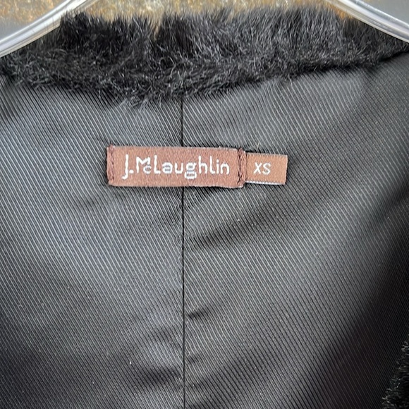 J. McLaughlin Allegra Faux Fur Vest - Picture 4 of 8